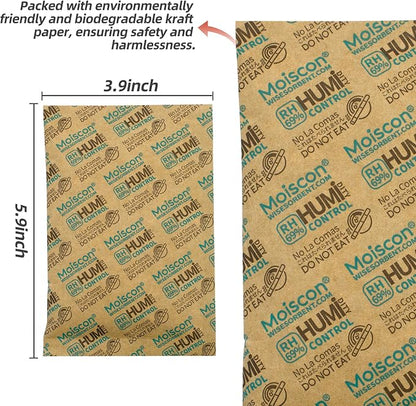60 Gram 5 Pack 69% Two-Way Humidity Control Packs, Size 60 - Image 4