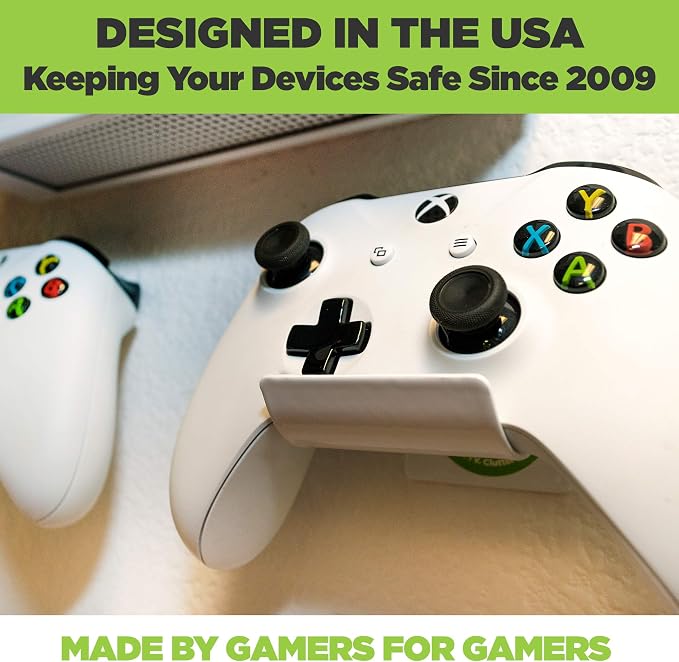 HIDEit Mounts (2-Pack White Uni-C Controller Wall Mount - Image 7