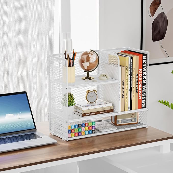 Marbrasse 3-Tier Desk Shelf Organizer - Image 2