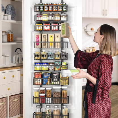 Moforoco 9-Tier Over The Door Pantry Organizer, Pantry Organization and Storage - Image 4