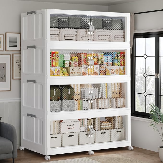 960QT Extra Large Stackable Storage Bins by Fangtueh