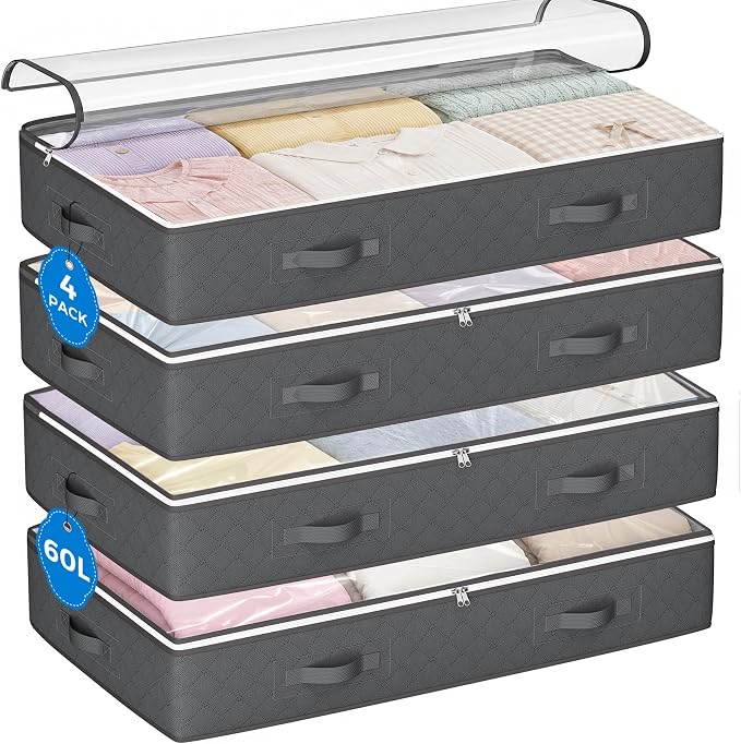 Budding Joy Under Bed Storage Containers, Storage Bins by BuddingJoy-BuildaJoyfulLifeforYou