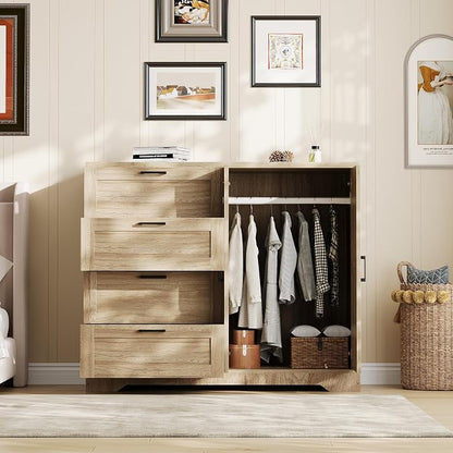 GarveeHome Multifunctional Wooden Dresser - Image 7
