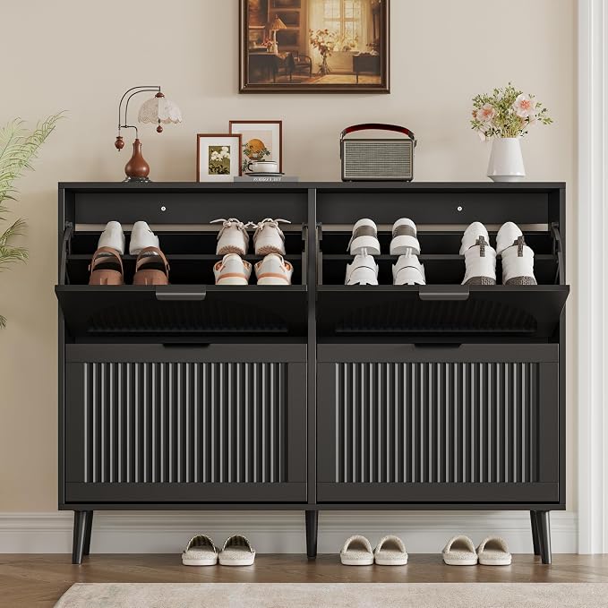 BORNOON Shoe Cabinet for Entryway - Image 7