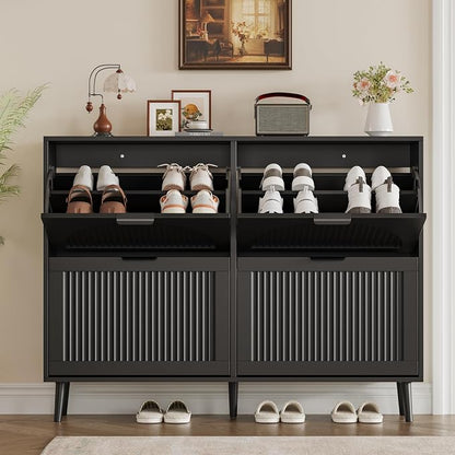 BORNOON Shoe Cabinet for Entryway - Image 7