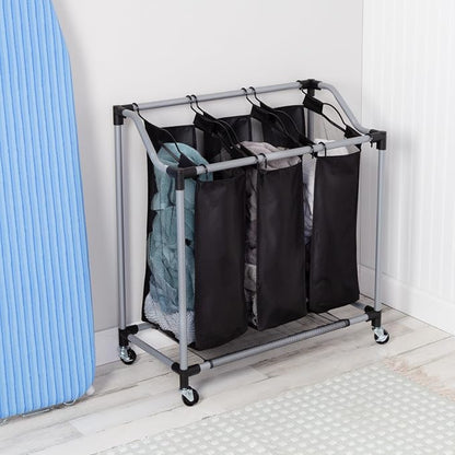 Honey-Can-Do Triple Laundry Sorter - Image 2