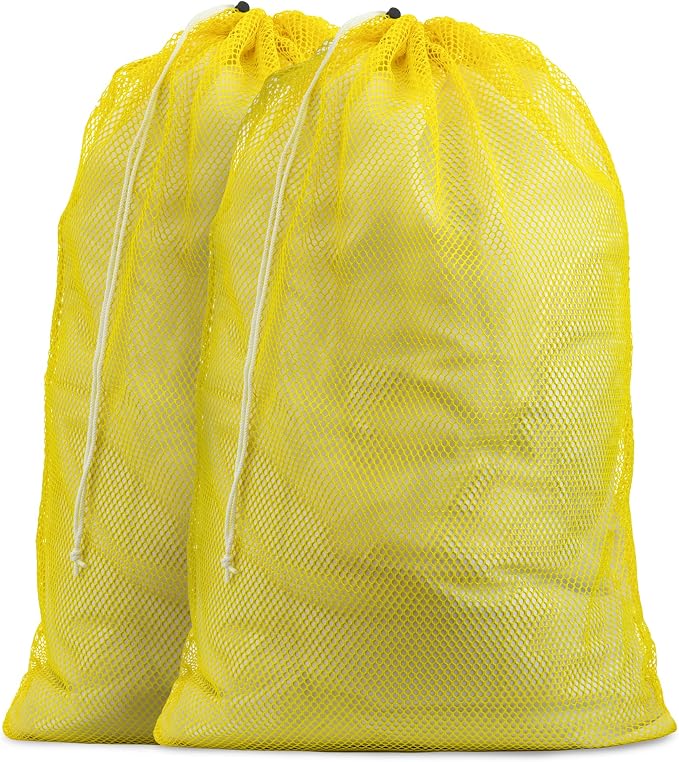 Handy Laundry Mesh Laundry Bags XL 24" x 36" – Heavy Duty, Durable Drawstring by Handy+Laundry