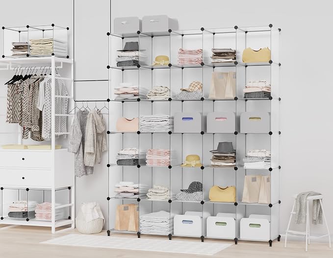 Closet Organizer, 12-cube Closet Organizers and Storage, Portable Cube Storage - Image 7