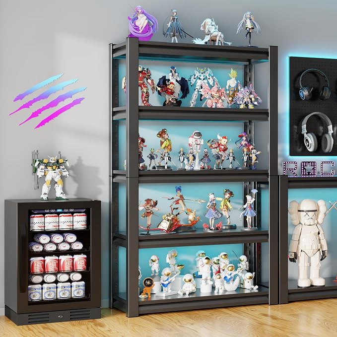 36" W Storage Shelves 2500LBS Garage Shelving Heavy Duty 5 Tier Adjustable - Image 8