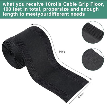 WILLBOND Carpet Cord Cover Cable Protector Floor Cover Cable Protector - Image 2