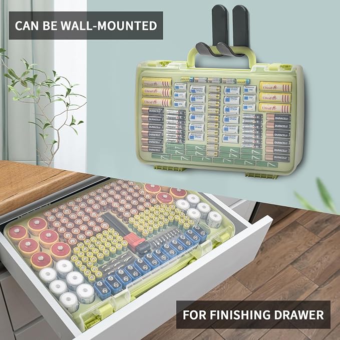 Battery Organizer Storage Holder Box Case - Image 8