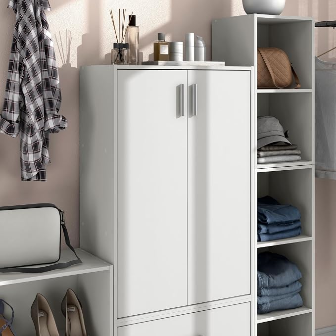Homes: Inside + Out Apexa 3-Tier Stackable Wood Bookcase - Image 4