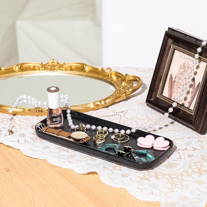 Ceramic Bathroom Tray, Kitchen Sink Organizer Tray, Cosmetics Holder - Image 4