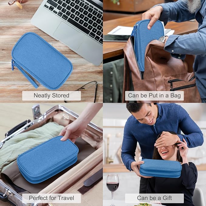 FYY Electronic Organizer, Travel Cable Organizer Bag Pouch Electronic - Image 7
