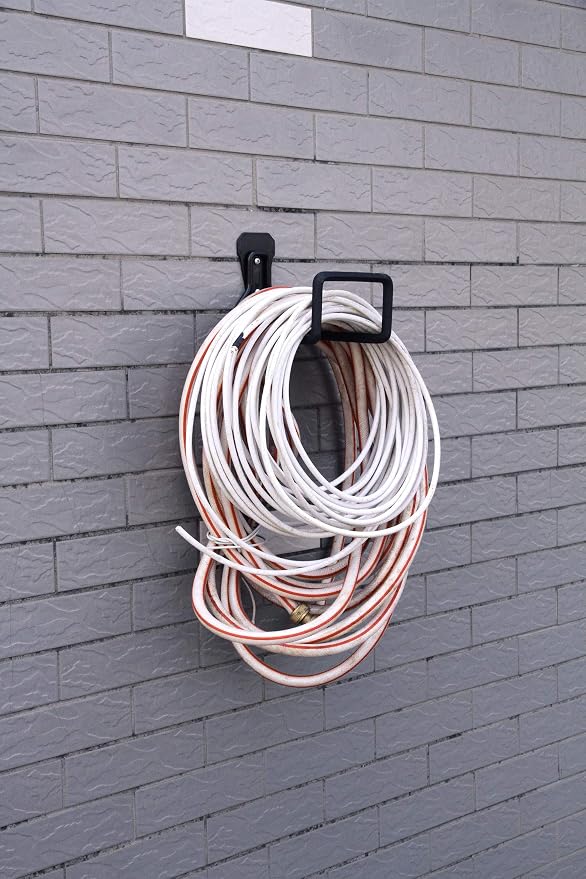 Hose Hanger, Heavy Duty Metal Hose Holder Wall Mount, Hook - Image 7