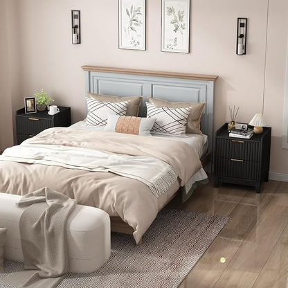 Wnutrees Fluted Nightstand - Image 3