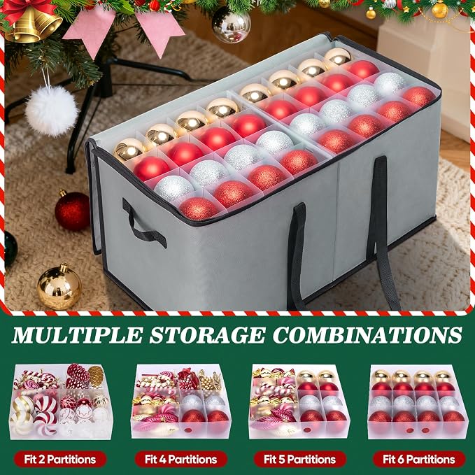 BALEINE Christmas Ornament Storage Box - Image 2