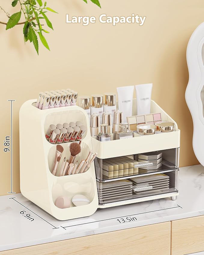 Makeup Organizer with Drawers, Skincare Organizer, Storage Box Cosmetic Display - Image 5