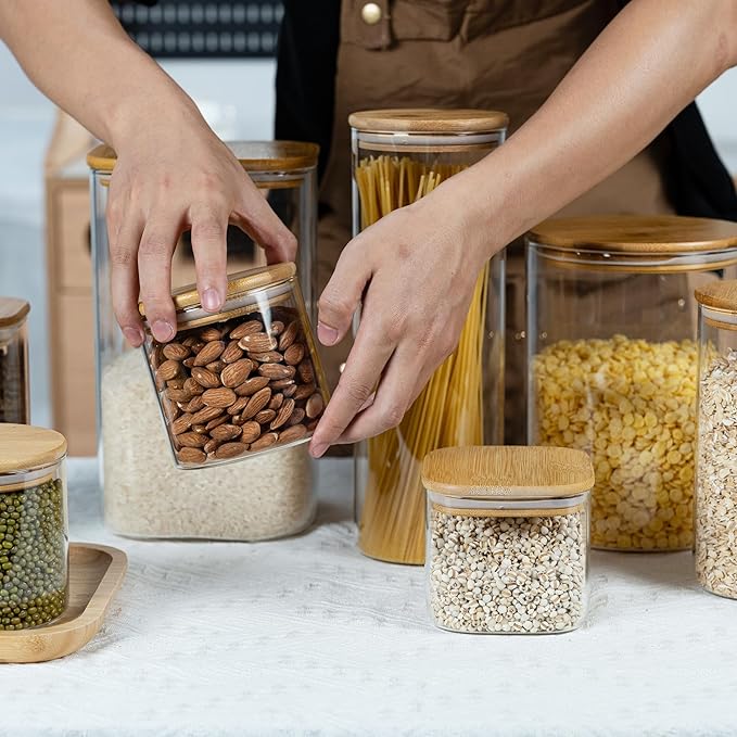 22oz Airtight Square Spice Containers - Image 6