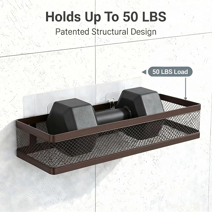 PUSDON 5-in-1 16.5" Extra Long Slim Wall Mount Wrapped Mesh Kitchen Organizer & - Image 5
