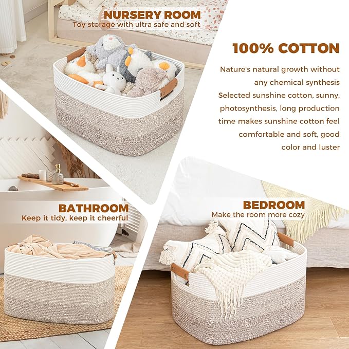 danpinera 108L Large Blanket Basket - Image 3