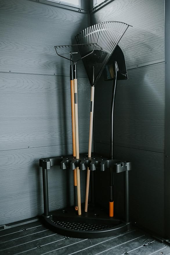 Keter Compact Corner Tool Rack for Maximum Storage and Organization - Image 11