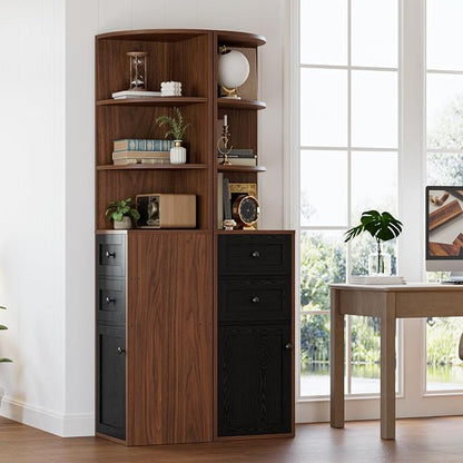 IRONCK Corner Bookshelf and Bookcase - Image 8