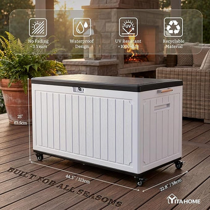 YITAHOME 90 Gallon Outdoor Storage Box - Image 7