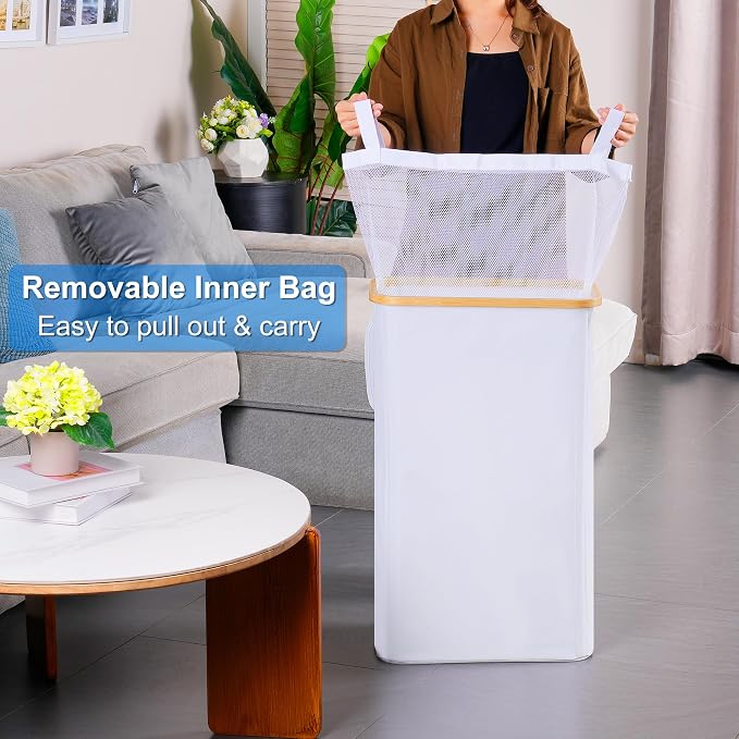 efluky Slim Laundry Basket - Image 7