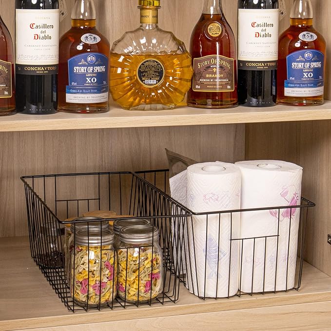 Upright Freezer Organizer Bins， Freezer Baskets - Image 7