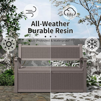 Outdoor Storage Bench - Image 3