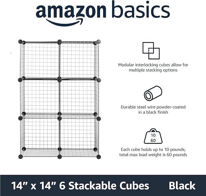 Amazon Basics 6 Storage Shelves - Image 3