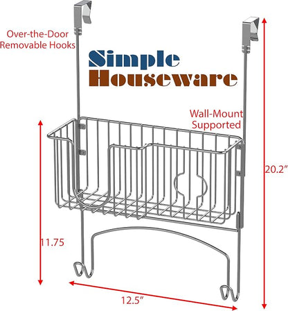 Simple Houseware Over-The-Door/Wall-Mount Ironing Board Holder - Image 2