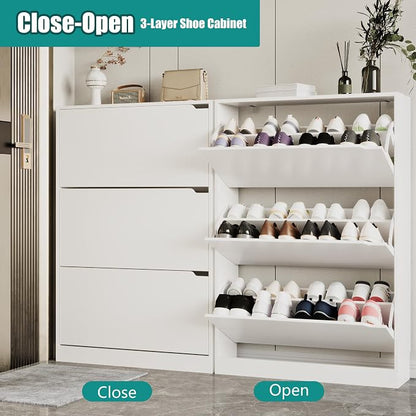 Xixini Shoe Storage Cabinet for Entryway - Image 4