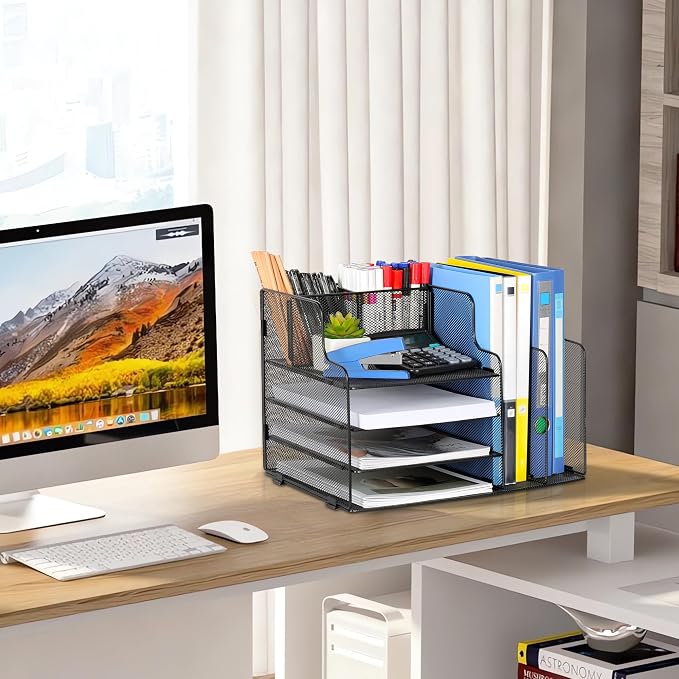 4-Tier Desk Organizer and Accessories - Image 9