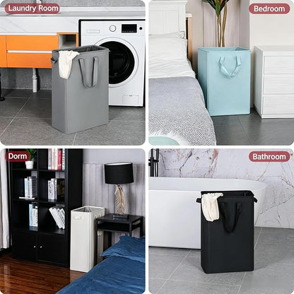 efluky Slim Laundry Basket, Narrow Laundry Hamper - Image 6