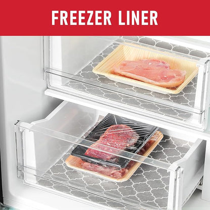 Cooyes French Door Refrigerator Liners 24" x 240", Absorbent Strong Grip Fridge - Image 6