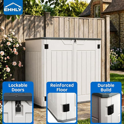 EHHLY Vertical Resin Storage Shed - Image 4