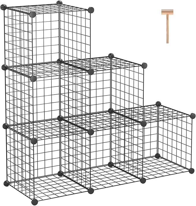 C&AHOME Wire Cube Storage, 6 by CAHOME