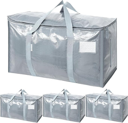 TICONN 4 Pack Extra Large Moving Bags Heavy Duty by TICONN