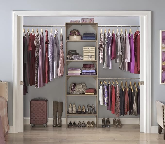 ClosetMaid SuiteSymphony Wood Closet Organizer Starter Kit - Image 10