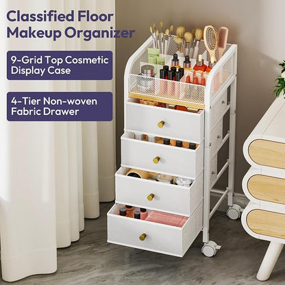 SWTYMIKI Rolling Makeup Organizer Cart - Image 7