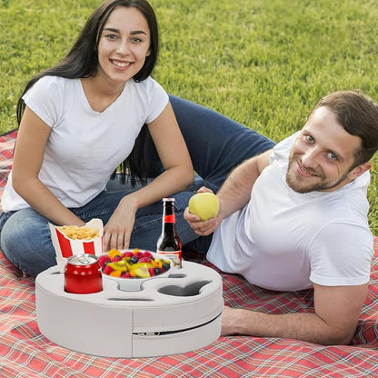 INNO STAGE Couch Cup Holder Pillow- -Sofa Cup Holder | Couch Caddy Drinks - Image 7