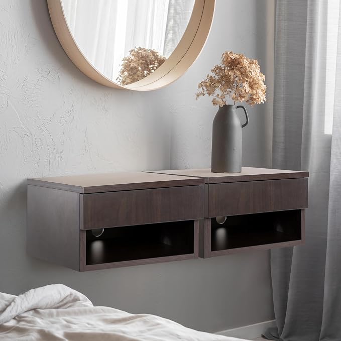 JONATHAN Y NST2002B Ettore 15.71" Mid-Century Modern Floating Wall Mounted - Image 3