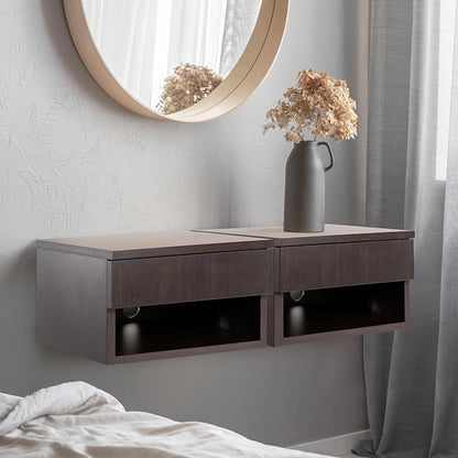 JONATHAN Y NST2002B Ettore 15.71" Mid-Century Modern Floating Wall Mounted - Image 3