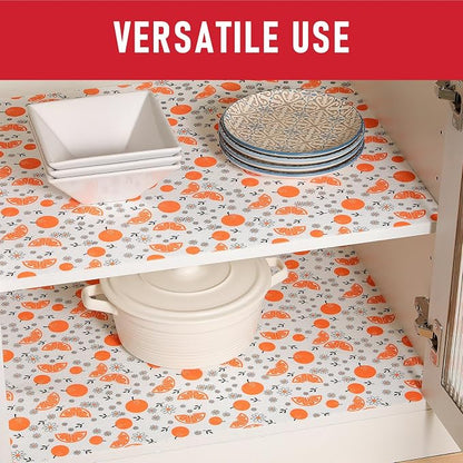 Cooyes Shelf Liners, 2-in-1 Non-Slip Fridge Mats, Absorb Excess Moisture - Image 6