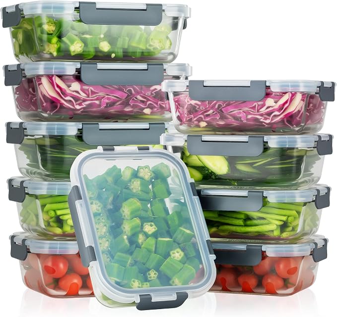 10-Pack Meal Prep Containers - Image 2