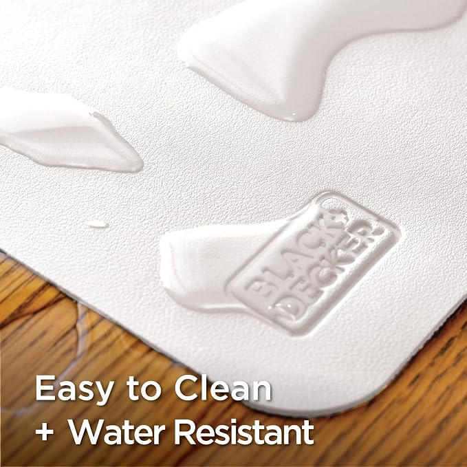 Black+Decker Faux Leather Desk Mat - Image 5