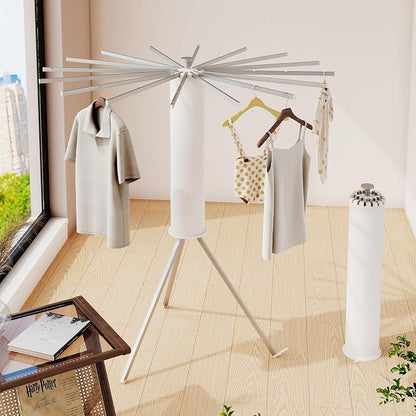 Tripod Clothes Drying Rack, Drying Rack Clothing Foldable, Standing Dry Racks - Image 2