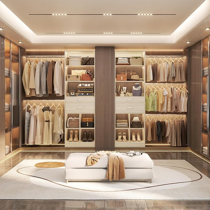 Besiost Closet System, 4-8 FT Closet Organizer Systems - Image 7